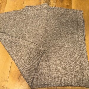 Universal Thread Oatmeal Beige Poncho Sweater